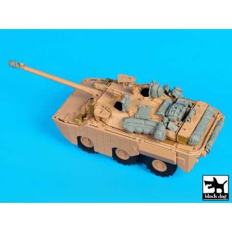 Black Dog AMX 10 RCR Separ accessories set for Tiger-Model