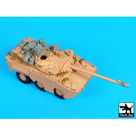 Black Dog AMX 10 RCR Separ accessories set for Tiger-Model