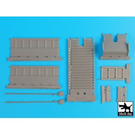 Black Dog M1070 Het Dump truck corvension set for Hobby Boss