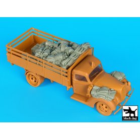Black Dog German army truck G917 T accessories set for ICM