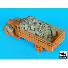 Black Dog German army truck G917 T accessories set for ICM