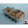 Black Dog M1126 STRYKER Iraq War for Trumpeter 07255, 7 resin parts