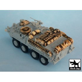 Black Dog M1126 STRYKER Iraq War for Trumpeter 07255, 7 resin parts
