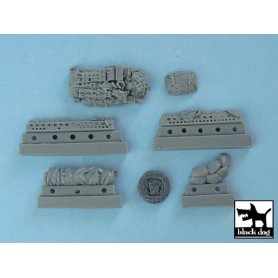 Black Dog M1126 STRYKER Iraq War for Trumpeter 07255, 7 resin parts