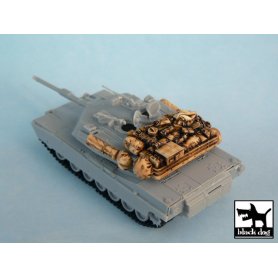 Black Dog M1A1 ABRAMS Iraq War for Dragon 07213, 7 resin parts