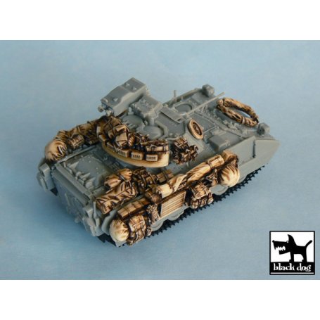 Black Dog M2 Bradley for Dragon, 16 resin parts