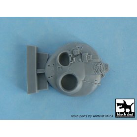 Black Dog T72 M1 CZ for Revell 03149, 1 resin part