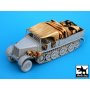 Black Dog Sd. Kfz. 9 Famo for Revell