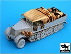 Black Dog 1:72 Accessories set for Sd.Kfz.9 Famo / Revell