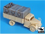 Black Dog 1:72 Canvas for Opel Blitz