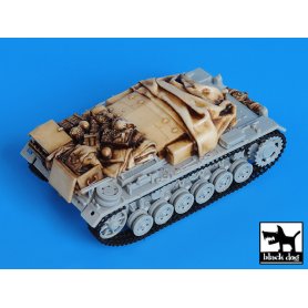 Black Dog Sturmgeschutz III E accessories set for Trumpeter