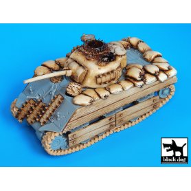 Black Dog M4A3 Ivo Jima for Dragon