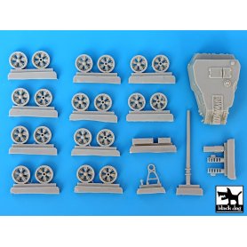 Black Dog egyptian SPG 122 mm for Dragon,Revell