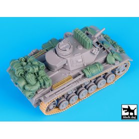 Black Dog 1:72 Akcesoria do Pz.Kpfw.III Ausf.N DAK dla Dragon