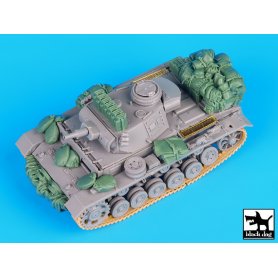 Black Dog 1:72 Akcesoria do Pz.Kpfw.III Ausf.N DAK dla Dragon