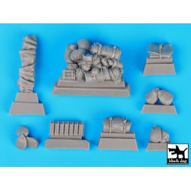 Black Dog 1:72 Akcesoria do Pz.Kpfw.III Ausf.N DAK dla Dragon