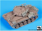 Black Dog 1:72 Accessories set for M24 Chaffee / Hasegawa 