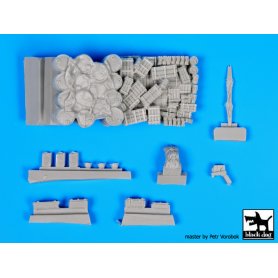 Black Dog DBL-4500 S cargo accessories set for Schaton modellbau