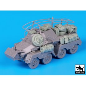 Black Dog Sd Kfz 263 accessories set for Dragon