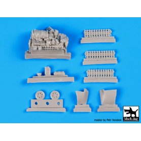 Black Dog Stug III accessories set for Revell