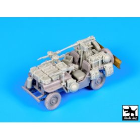 Black Dog British SAS jeep North Africa 1942 for Dragon