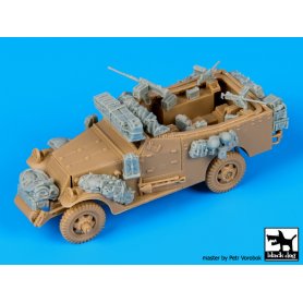 Black Dog M 3 Scout car accessories set for Italeri