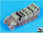 Black Dog 1:72 Accessories set for Sd.Kfz.7 / Revell 