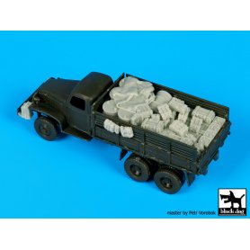 Black Dog 1:72 Akcesoria do GMC 353 dla Academy