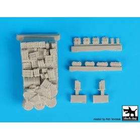 Black Dog 1:72 Akcesoria do GMC 353 dla Academy