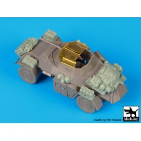 Black Dog Sd.Kfz 222 accessories set for Dragon