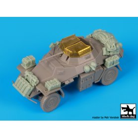 Black Dog Sd.Kfz 222 accessories set for Dragon