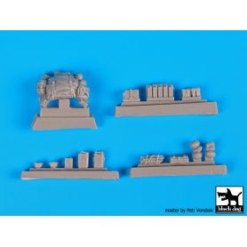 Black Dog Sd.Kfz 222 accessories set for Dragon