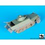 Black Dog Sd.Kfz.251 ausf D with Hotchkiss turret conv.set for Dragon