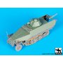 Black Dog Sd.Kfz.251 ausf D with Hotchkiss turret conv.set for Dragon