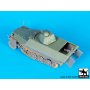 Black Dog Sd.Kfz.251 ausf D with Hotchkiss turret conv.set for Dragon