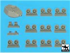 Black Dog 1:72 Accessories set for T-34/85 Factory 122 Model 1945 / Trumpeter 