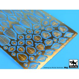 Black Dog Leaves and fern