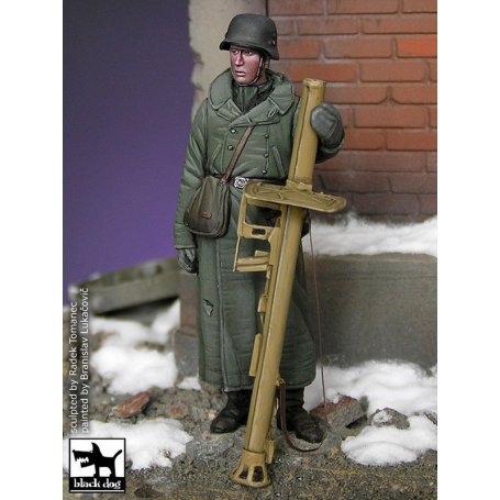 Black Dog Grenadier panzerschreck Ardennes 1945