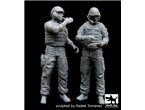 Black Dog 1:35 Australian tank crew in Afghanistan | 2 figurines |