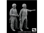 Black Dog 1:35 Israel army tank crew | 2 figurines |