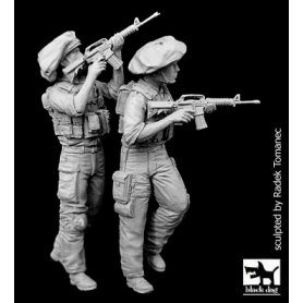 Black Dog Israel army soldiers set