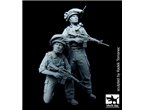 Black Dog 1:35 Israeli soldiers on patrol duty | 2 figurines |