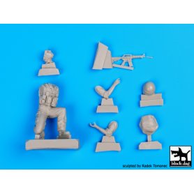 Black Dog 1:35 Zestaw żołnierzy izraelskich podczas patrolu | 4 figurki |