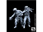 Black Dog 1:35 US soldiers team special group | 2 figurines |