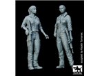 Black Dog 1:35 Israeli woman soldiers set | 2 figurines |