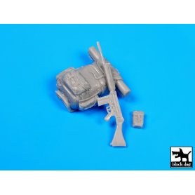 Black Dog FN-FAL plus backpacks Falkland war