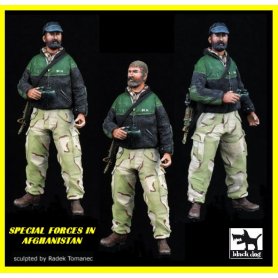 Black Dog 1:35 Zestaw wosjk specjalnych w Afganistanie | 2 figurki |