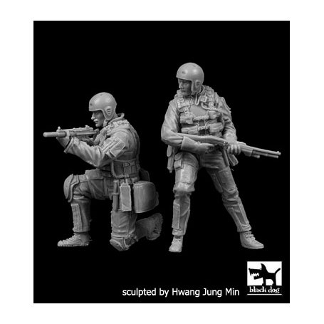 Black Dog 1:35 Zestaw Navy Seals cz.1 | 2 figurki |