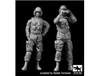 Black Dog 1:35 US modern tank crew | 2 figurines | 