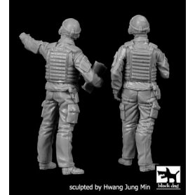 Black Dog French modern tank crew set
